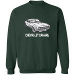 Camaro Drawing Crewneck Pullover Sweatshirt